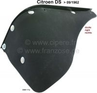 citroen ds 11cv hy achterspatbord spatlap voor het achterwiel rechterkant met metalen beugel P37857 - Bild 1