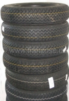 Citroen-DS-11CV-HY - Banden 185 HR15 XVS-P 93H. Fabrikant Michelin. Geschikt voor Citroën DS.