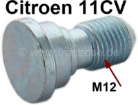 citroen ds 11cv hy banden velgen wielbout voor 15cv schroefdraad m12 x 125 lengte 31 P60338 - Bild 1