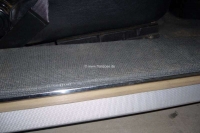 Citroen-DS-11CV-HY - Dorpel - zijdeel lambrisering set gemaakt van linoleum. Kleur grijs (marbré) Geschikt voo