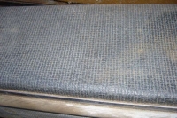 Citroen-DS-11CV-HY - Dorpel - zijdeel lambrisering set gemaakt van linoleum. Kleur grijs (marbré) Geschikt voo