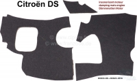 citroen ds 11cv hy binnenbekleding hemelbekleding set isolatiematten voor motortunnel motorzijde P38658 - Bild 1