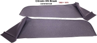 Wielkastbekleding achter (wielkastbekleding), voor DS Break (ook Comerciale)