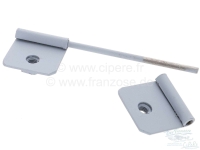 Sonstige-Citroen - Brandstofvulklepscharnier (compleet). Geschikt voor Citroen DS + ID. Of. Nr. DS175-73 + 2x
