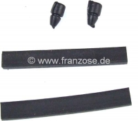 Citroen-DS-11CV-HY - Rubberen strip tankvulklep (demping tankvulklep). Geschikt voor Citroen DS. Of. DX175-94 M