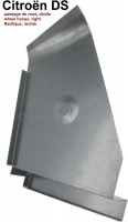 Binnenspatbord reparatiepaneel rechts achter (onder de bumperbevestiging)