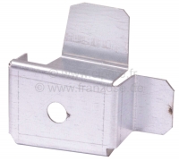 Citroen-DS-11CV-HY - C-stijl rechts. Eindstuk met houder voor het rubber onderaan de stijl. Geschikt voor Citro