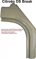 citroen ds 11cv hy chassis d stijl breuk buitenste paneel links tot aan zijruit geschikt voor P37922 - Bild 1
