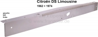 Sonstige-Citroen - Dorpel geheel links. Geschikt voor Citroen DS sedan, van 1962 tot 1974.