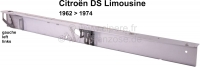 citroen ds 11cv hy chassis dorpel geheel links geschikt voor sedan van 1962 tot 1974 P37046 - Bild 1