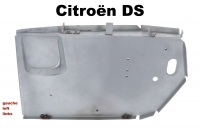 Citroen-DS-11CV-HY - Reparatiepaneel links achter het voorwiel op het chassis. Verbinding van de A-stijl naar d