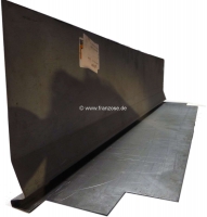 Citroen-DS-11CV-HY - Vloerplaatrand achter rechts (met verbindingsplaat naar de dorpel). Geschikt voor Citroën