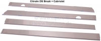 Sonstige-Citroen - Dorpelbekleding (4 stuks, voor het hele voertuig). Geschikt voor Citroen DS Pallas berline