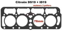 citroen ds 11cv hy cilinderkoppakkingen cilinderkoppakking geschikt voor ds19 P30152 20260325161736 - Bild 1