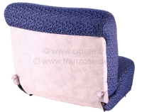 Citroen-DS-11CV-HY - DS > 1962, stoelhoezen voor + achter. Citroën DS, tot modeljaar 1962 (lage rugleuning, me