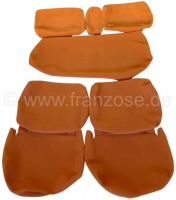 Citroen-DS-11CV-HY - DS >1965, stoelhoezen voor + achter, Citroen DS (Non Pallas) tot bouwjaar 1965 (lage rugle