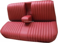 Citroen-DS-11CV-HY - DS Pallas, compleet interieur in ruil. Wijnrood leer. Bestaande uit: 2x voorstoelen, 1x ac