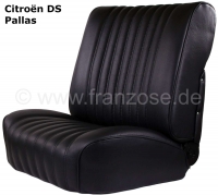 citroen ds 11cv hy complete stoelhoezen sets pallas compleet interieur ruil zwart leder P38262 - Bild 1