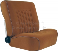 Sonstige-Citroen - DS Non Pallas, stoelhoezen voor + achter, Citroen DS Non Pallas, kleur oker (vieil of). Ho