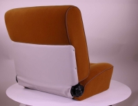 Sonstige-Citroen - DS Non Pallas, stoelhoezen voor + achter, Citroen DS Non Pallas, kleur oker (vieil of). Ho