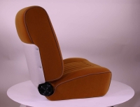 Sonstige-Citroen - DS Non Pallas, stoelhoezen voor + achter, Citroen DS Non Pallas, kleur oker (vieil of). Ho