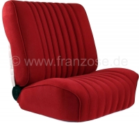 Sonstige-Citroen - DS Pallas, stoelhoezen voor + achter, Citroen DS Pallas, kleur donkerrood (foncé / grenat