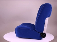 Citroen-DS-11CV-HY - DS Non Pallas, stoelhoezen voor + achter, Citroen Non Pallas, kleur donkerblauw (foncé). 