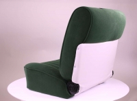 Sonstige-Citroen - DS Non Pallas, stoelhoezen voor + achter, Citroen DS Non Pallas, kleur donkergroen (vert J