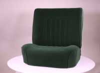 Sonstige-Citroen - DS Non Pallas, stoelhoezen voor + achter, Citroen DS Non Pallas, kleur donkergroen (vert J