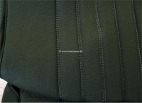 Sonstige-Citroen - DS Pallas, stoelhoezen voor + achter, Citroen DS Pallas, kleur donkergroen (vert Jura). Ho