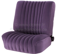 Sonstige-Citroen - DS Pallas, stoelhoezen voor + achter, Citroen DS Pallas, kleur grijs. Hoge rugleuning uit 