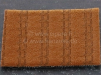 Sonstige-Citroen - DS Pallas, stoelhoezen voor + achter, Citroen DS Pallas 1974-1975, kleur oker (caramel) ge