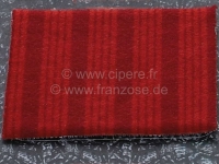 Sonstige-Citroen - DS Pallas, stoelhoezen voor + achter, Citroen DS Pallas, kleur donkerrood (grenat) gestree