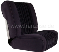 Sonstige-Citroen - DS Pallas, stoelhoezen voor + achter, Citroen DS Pallas, kleur grijs gestreept (strepen in