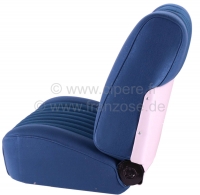 Sonstige-Citroen - DS Pallas, stoelhoezen voor + achter, Citroen DS Pallas 1974-1975, kleur petrol chained (g