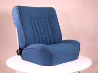 Sonstige-Citroen - DS Non Pallas, stoelhoezen voor + achter, Citroen DS Non Palles. Kleur petrol (blauwgroen)