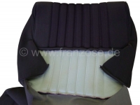 Citroen-DS-11CV-HY - DS Pallas, stoelhoezen voor + achter, Citroen DS Pallas 1974-1975, kleur donkergrijs gestr