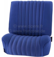 Sonstige-Citroen - DS Pallas, stoelhoezen voor + achter, Citroen DS Pallas 1974-1975, kleur donkerblauw geket
