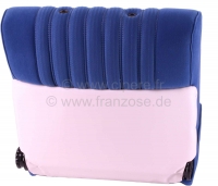 Sonstige-Citroen - DS Pallas, stoelhoezen voor + achter, Citroen DS Pallas 1974-1975, kleur donkerblauw geket