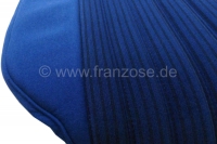 Sonstige-Citroen - DS Pallas, stoelhoezen voor + achter, Citroen DS Pallas, kleur donkerblauw gestreept (stre