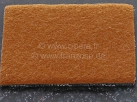 Citroen-DS-11CV-HY - SM, stoelhoezen voor + achter. Kleur: oker (karamel). Incl. materiaal voor de deurpanelen.