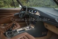 Citroen-DS-11CV-HY - SM, stoelhoezen voor en achter, incl. leer voor de deurpanelen.  Kleur: bruin leer. Geschi