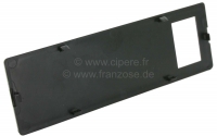 Citroen-DS-11CV-HY - Dashboard: paneel, met 1x opening (20x30mm). Het paneel wordt rechts van de klok gemonteer