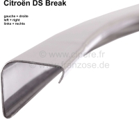 Citroen-DS-11CV-HY - Chroomlijst op het dak rechts, in de lengte (boven de deuren). Origineel Citroën (NOS). G