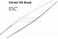 citroen ds 11cv hy decoratieve sierlijsten chroomlijst op het dak rechts lengte boven P37912 - Bild 1