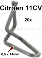 citroen ds 11cv hy decoratieve sierlijsten clipset 20 stuks voor deurlijsten 4 P60456 - Bild 1