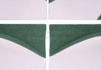 Citroen-DS-11CV-HY - DS >65, deurpanelen (4 stuks). Geschikt voor Citroen DS, tot modeljaar 1965, kleur groen (