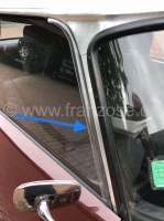 Citroen-DS-11CV-HY - Winddeflector (2 stuks), voor de ramen van de voordeur. Kleur: helder. Geschikt voor Citro