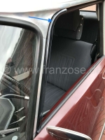 Peugeot - Winddeflector (2 stuks), voor de ramen van de voordeur. Kleur: grijs. Geschikt voor Citroe