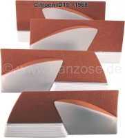 ID19 >68, deurpanelen (4 stuks). Geschikt voor Citroen ID19, tot modeljaar